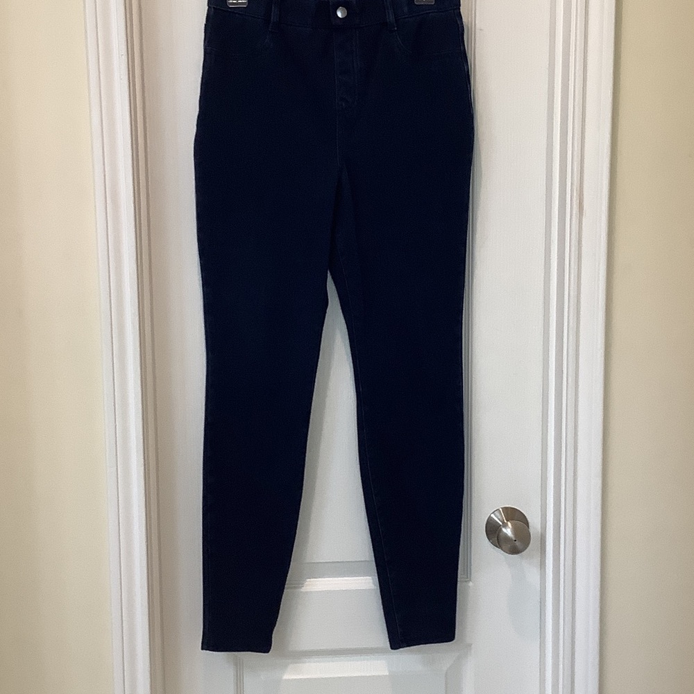 Time and Tru dark blue High-Rise Skinny Jeans
